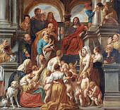 Christ Blessing Little Children By Jacob Jordaens