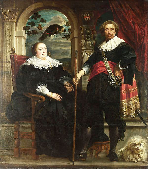 Portrait of Cornelis van Diest and his Wife | Oil Painting Reproduction