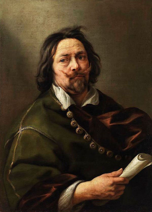 Self Portrait c1650 by Jacob Jordaens | Oil Painting Reproduction