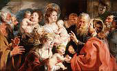 Suffer the Little Children to Come unto Me By Jacob Jordaens