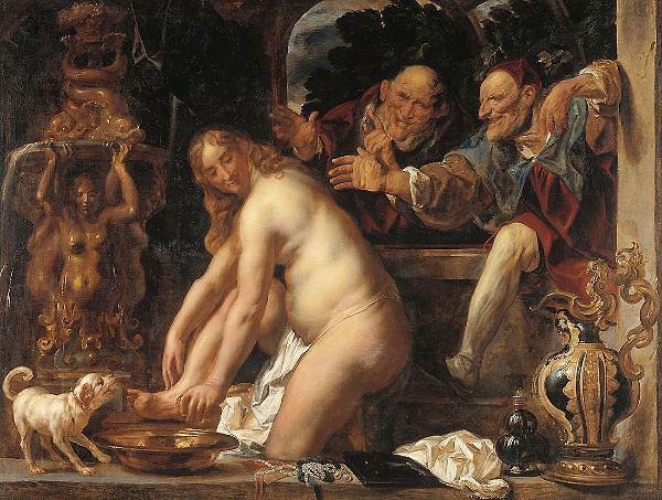 Susanna and the Elders by Jacob Jordaens | Oil Painting Reproduction