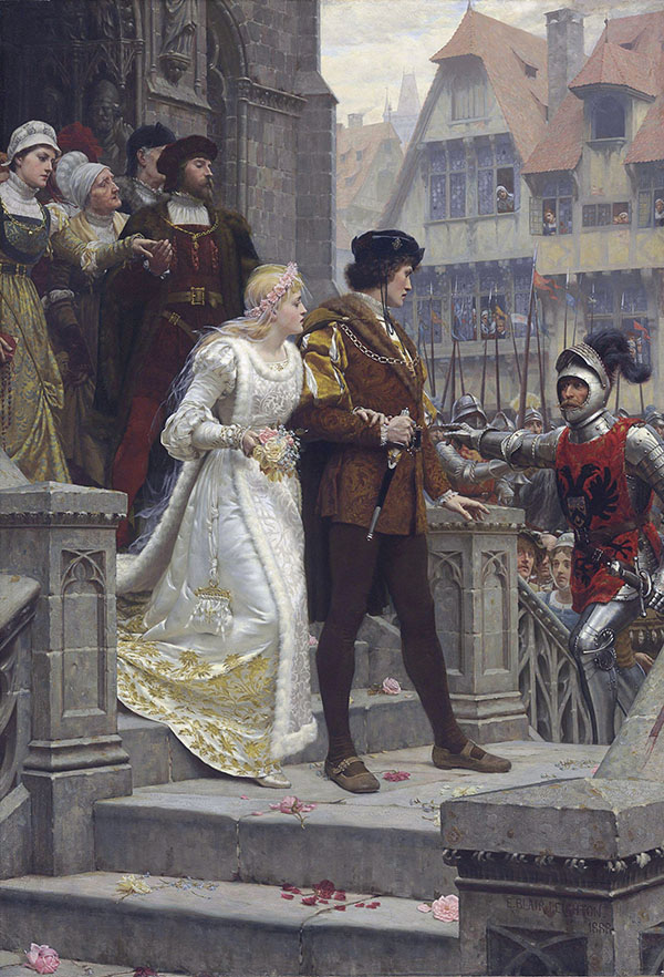 Call to Arms by Edmund Leighton | Oil Painting Reproduction