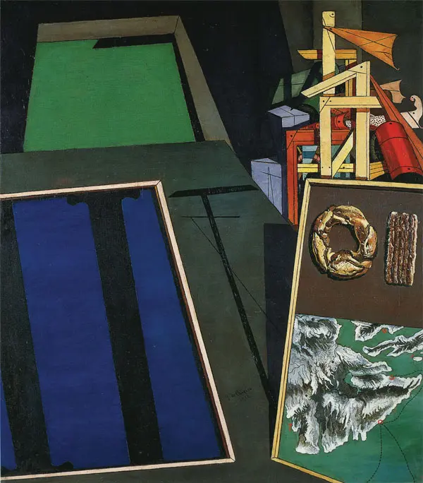 Evangelical Still Life By Giorgio de Chirico