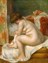 Woman after Bath 1896 By Pierre Auguste Renoir