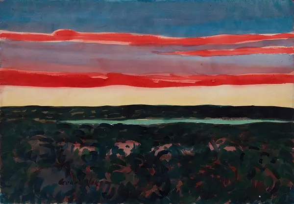 Evening Splendor By George Luks