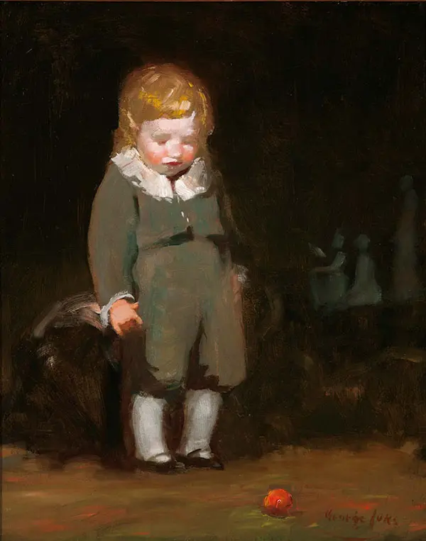 Child in Grey 1905 By George Luks