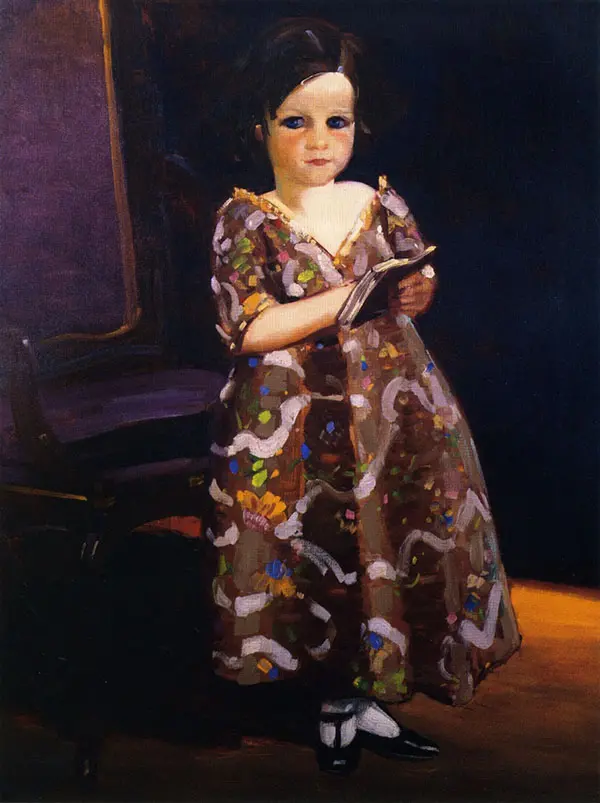 Jenny McKean as Infanta By George Luks