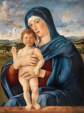 Madonna and Child By Giovanni Bellini