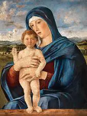 Madonna and Child c1430 By Giovanni Bellini