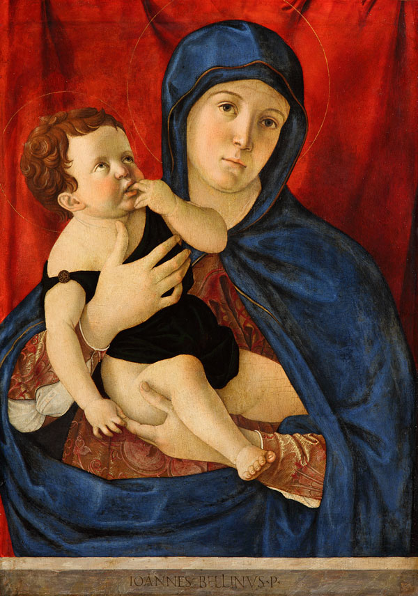 Madonna and Child c1475 by Giovanni Bellini | Oil Painting Reproduction