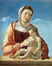 Madonna and Child c1470 By Giovanni Bellini