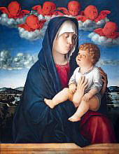 Madonna of the Red Cherubims By Giovanni Bellini