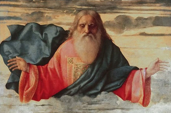 Eternal Father c1500 by Giovanni Bellini | Oil Painting Reproduction