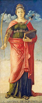 Sainte Justine By Giovanni Bellini
