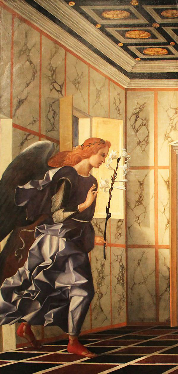 The Annunciation Left Panel | Oil Painting Reproduction