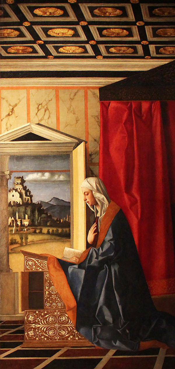 The Annunciation Right Panel | Oil Painting Reproduction