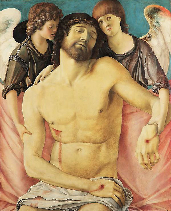 The Dead Christ Supported by Two Angels | Oil Painting Reproduction