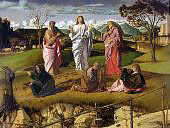 Transfiguration of Christ c1487 By Giovanni Bellini