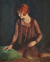 The Redhead By George Luks