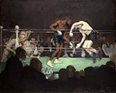 The Boxing Match By George Luks