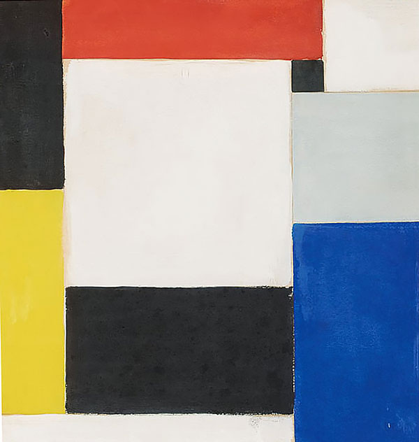 Composition 1924 by Theo van Doesburg | Oil Painting Reproduction