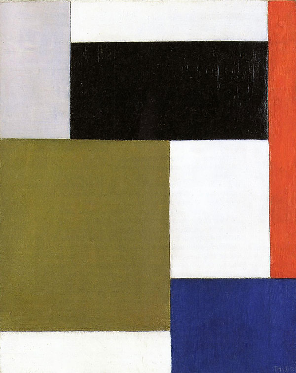 Composition c1923 by Theo van Doesburg | Oil Painting Reproduction