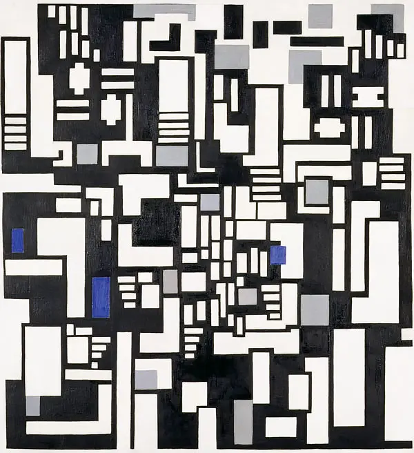Composition IX Opus 18 1917 By Theo van Doesburg