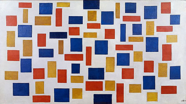 Composition XI by Theo van Doesburg | Oil Painting Reproduction