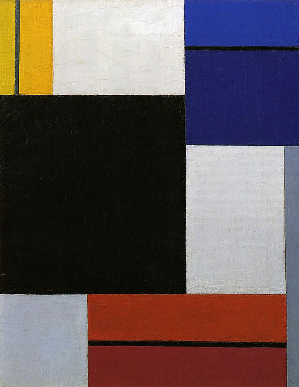 Composition XXI 1923 by Theo van Doesburg | Oil Painting Reproduction