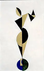 Dancers 1 By Theo van Doesburg