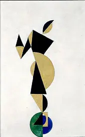 Dancers 2 By Theo van Doesburg