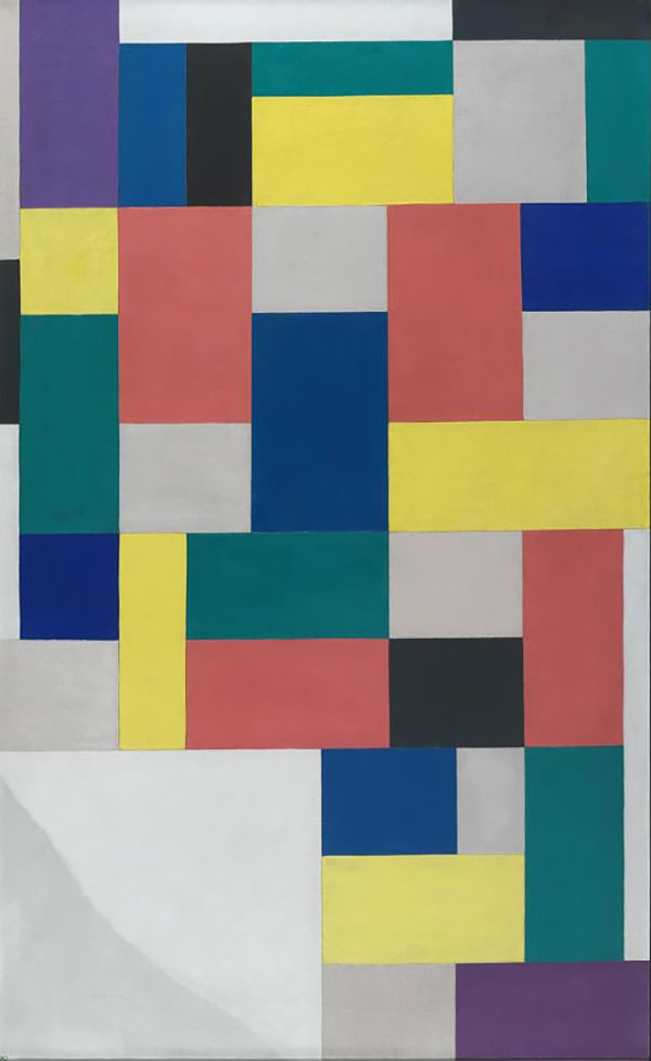 Peinture Pure 1920 by Theo van Doesburg | Oil Painting Reproduction