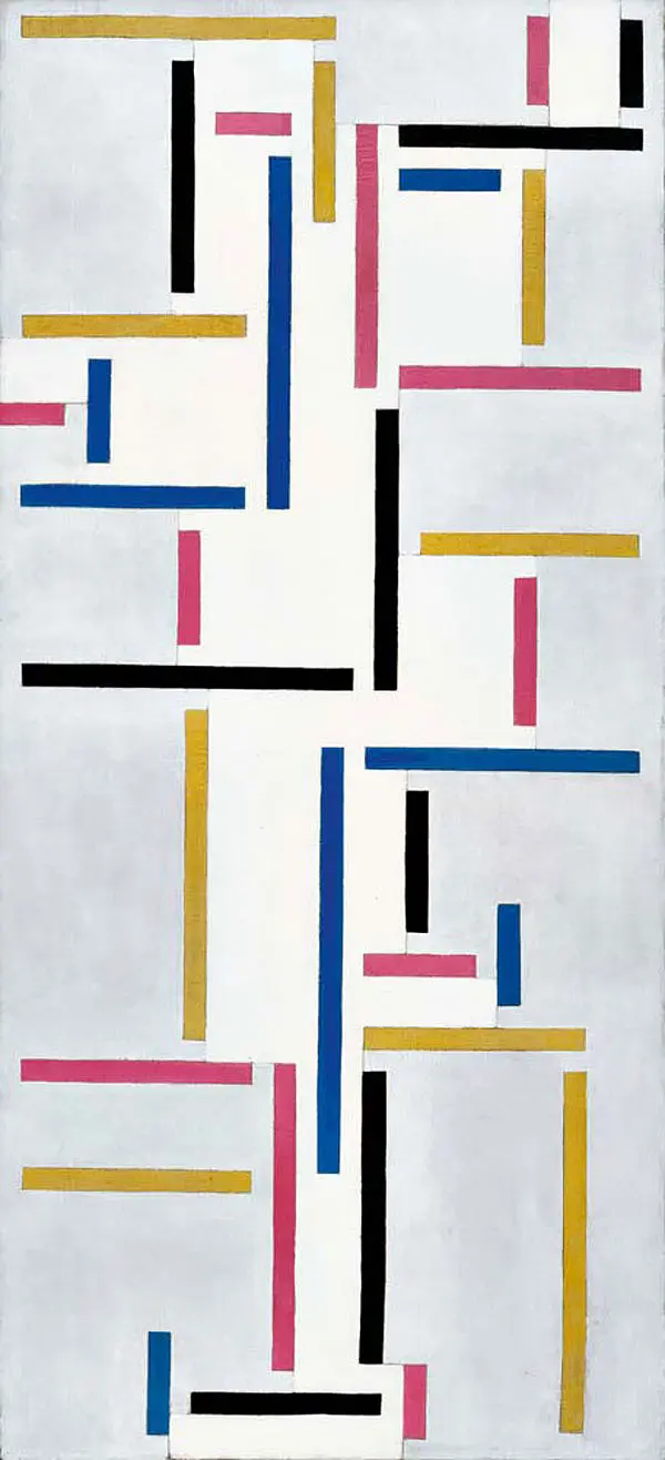 Russian Dance By Theo van Doesburg