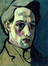 Self Portrait 1915 By Theo van Doesburg