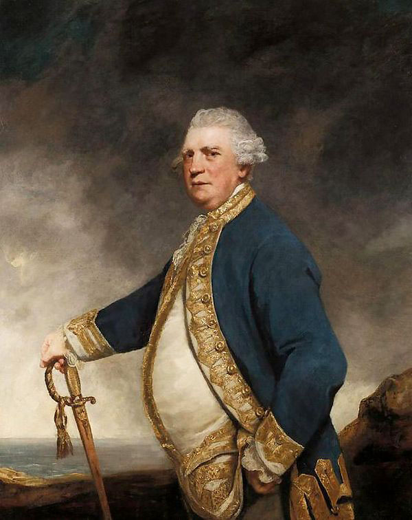 Admiral Augustus Keppel 1779 | Oil Painting Reproduction