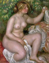 After the Bath 1910 By Pierre Auguste Renoir