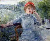 Alphonsine Fournaise By Pierre Auguste Renoir