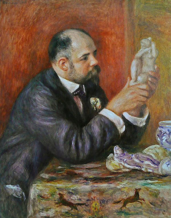 Ambroise Vollard 1908 by Pierre Auguste Renoir | Oil Painting Reproduction