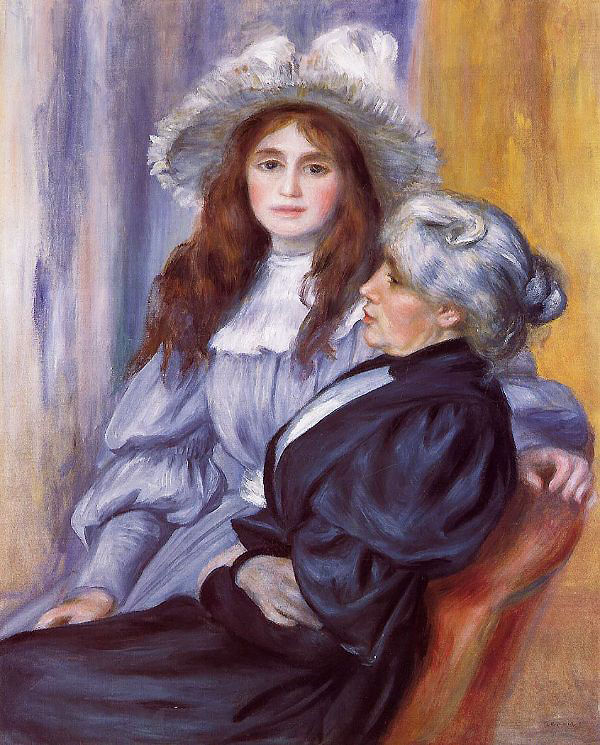 Berthe Morisot and her daughter Julie Manet | Oil Painting Reproduction