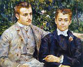 Charles and Georges Durand Ruel By Pierre Auguste Renoir