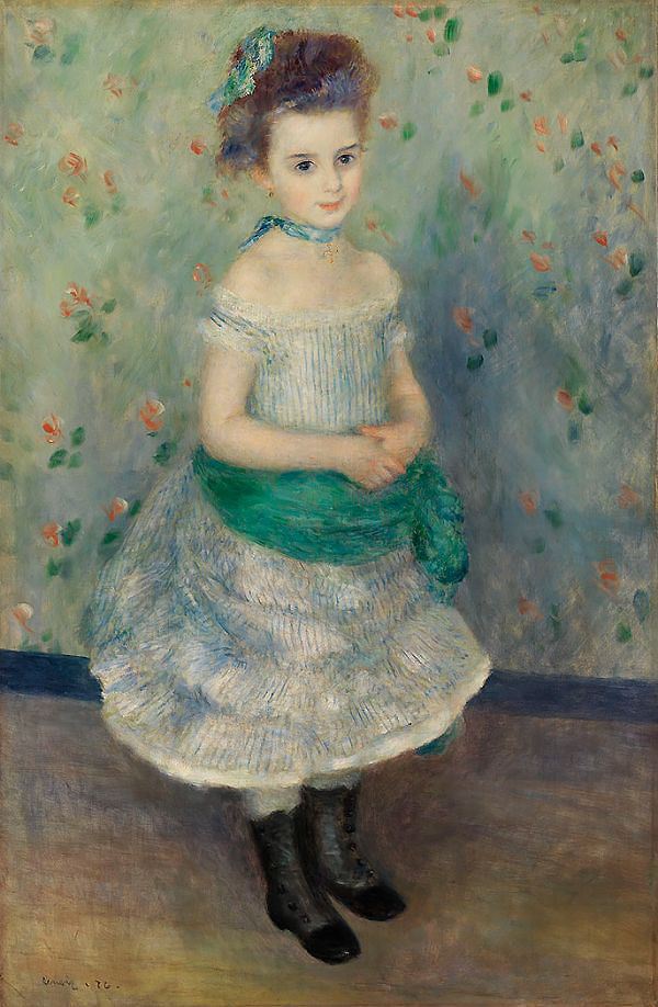 Jeanne Durand Ruel by Pierre Auguste Renoir | Oil Painting Reproduction