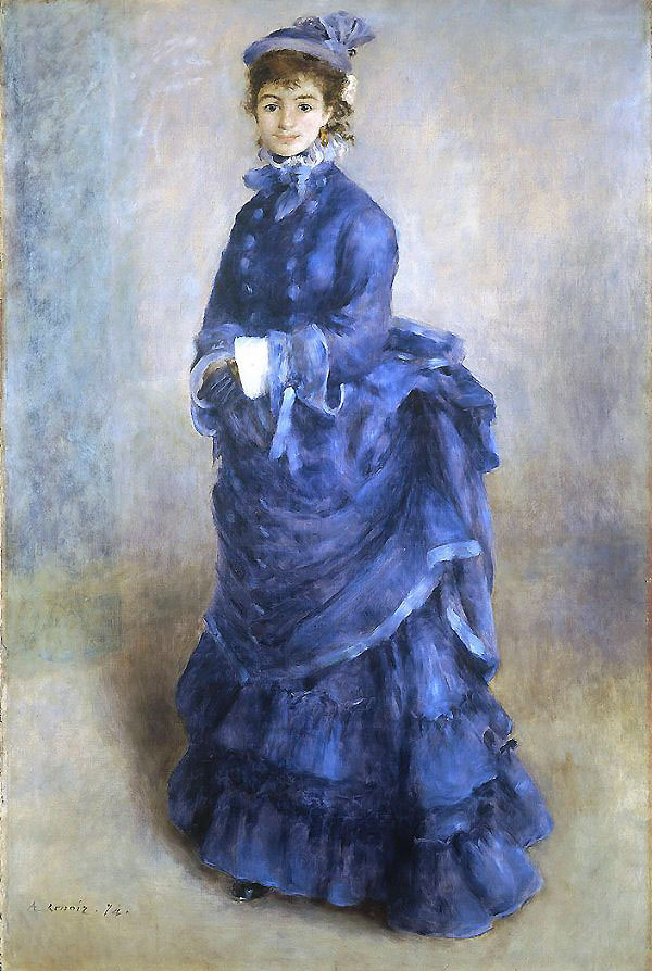 La Parisienne by Pierre Auguste Renoir | Oil Painting Reproduction