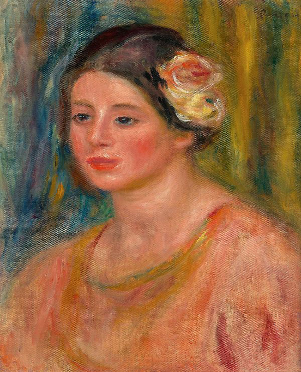 Madeleine 1917 by Pierre Auguste Renoir | Oil Painting Reproduction