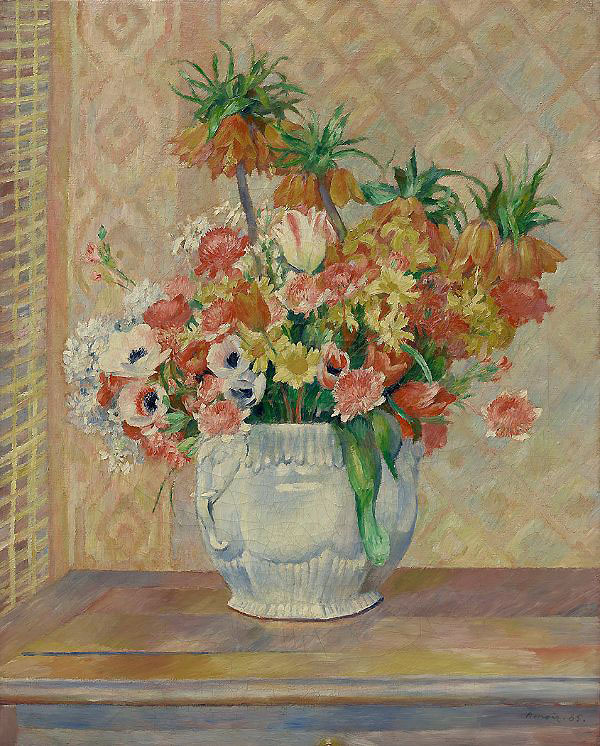 Renoir Still Life Flowers 1885 | Oil Painting Reproduction