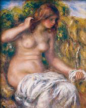 Woman at the Well By Pierre Auguste Renoir