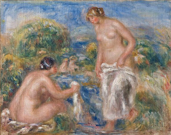 Women Bathers 1916 by Pierre Auguste Renoir | Oil Painting Reproduction