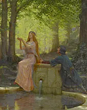 Pelleas and Melisande By Edmund Leighton