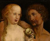 Adam and Eve 1517 By Hans Holbein