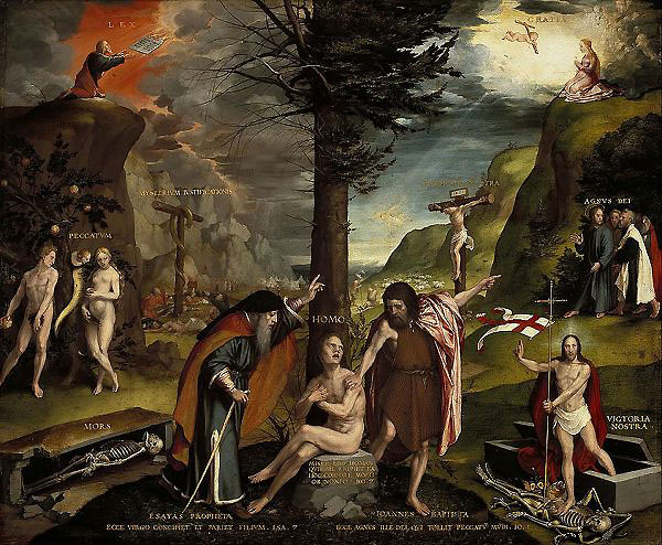 An Allegory of the Old and New Testaments | Oil Painting Reproduction