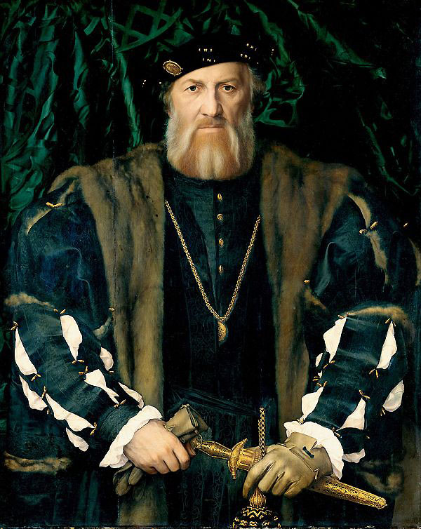 Charles de Solier 1534 by Hans Holbein | Oil Painting Reproduction